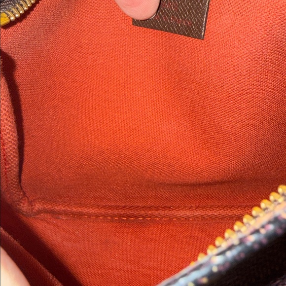 Louis Vuitton Damier Ebene Trousse Pochette Crossbody Bag - Picture 11 of 13